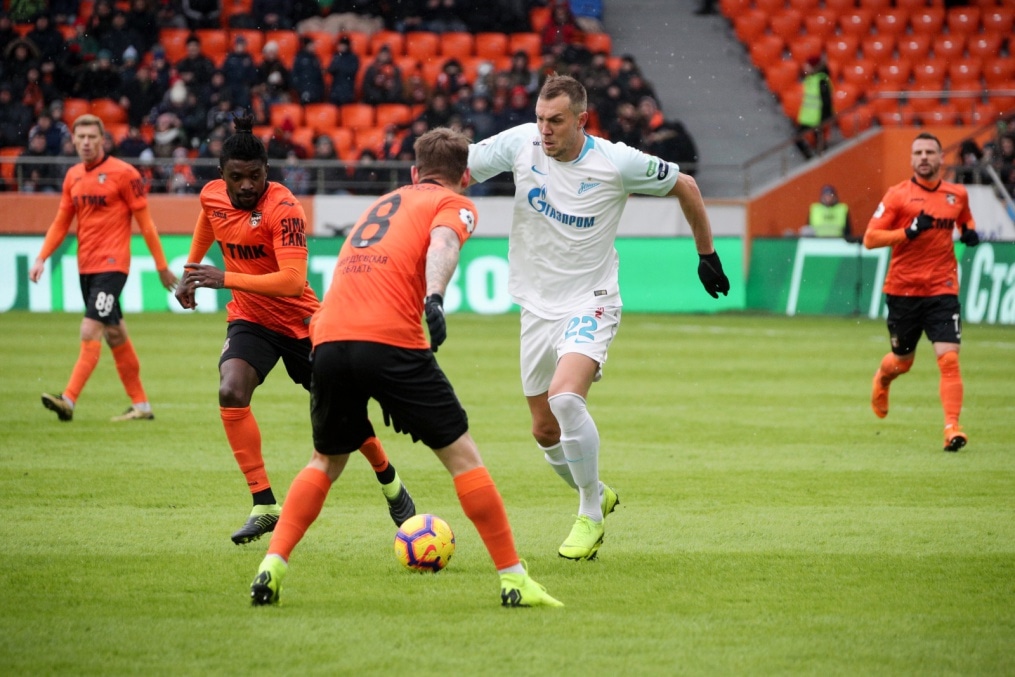 Российская Премьер-Лига 2018/19, 18-й тур, «Урал» — «Зенит»