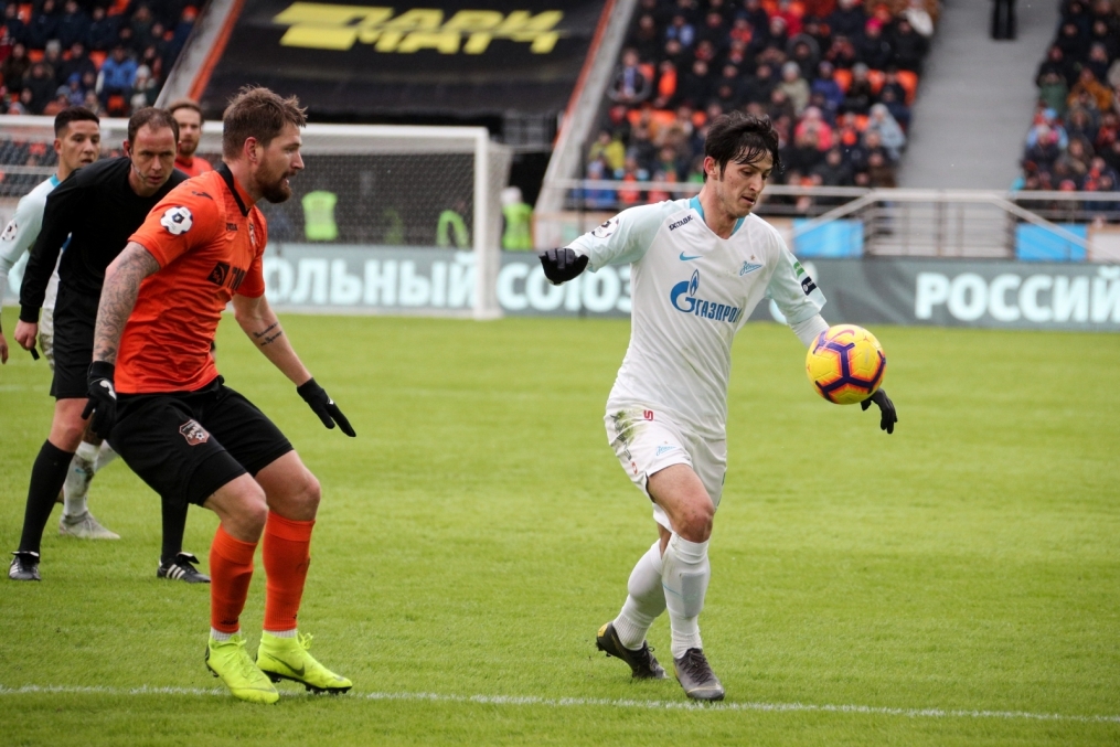 Российская Премьер-Лига 2018/19, 18-й тур, «Урал» — «Зенит»