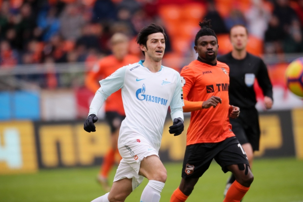 Российская Премьер-Лига 2018/19, 18-й тур, «Урал» — «Зенит»