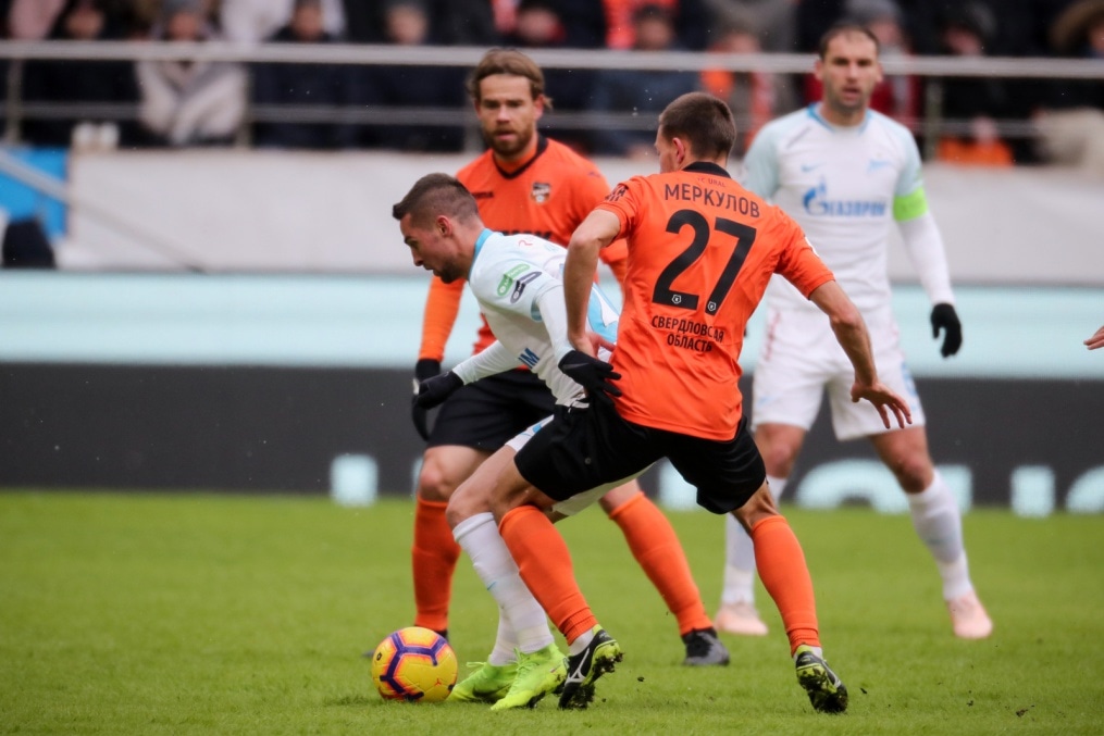 Российская Премьер-Лига 2018/19, 18-й тур, «Урал» — «Зенит»