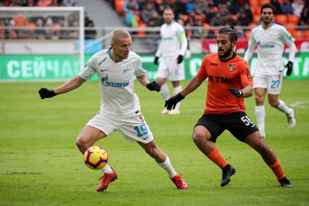 Российская Премьер-Лига 2018/19, 18-й тур, «Урал» — «Зенит»