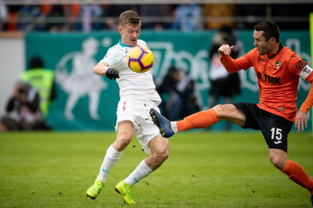 Российская Премьер-Лига 2018/19, 18-й тур, «Урал» — «Зенит»