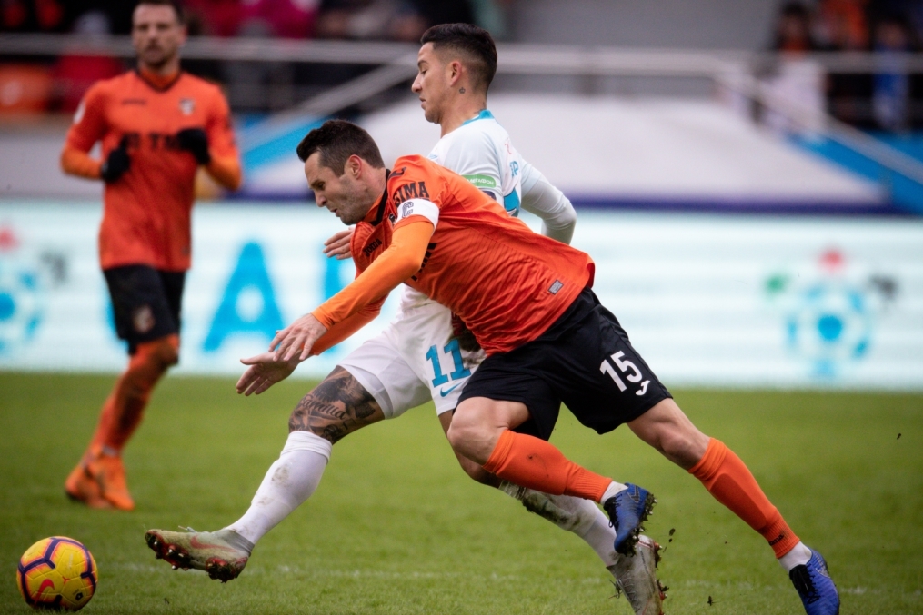 Российская Премьер-Лига 2018/19, 18-й тур, «Урал» — «Зенит»