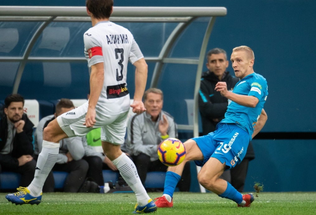 Российская Премьер-Лига 2018/19, 19-й тур, «Зенит» — «Уфа»