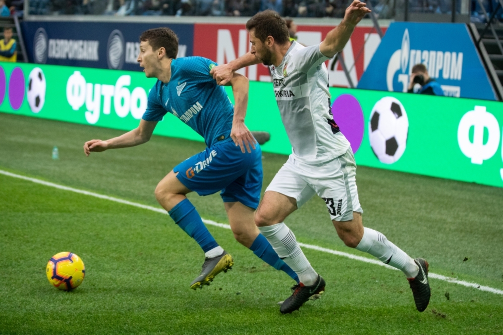 Российская Премьер-Лига 2018/19, 19-й тур, «Зенит» — «Уфа»