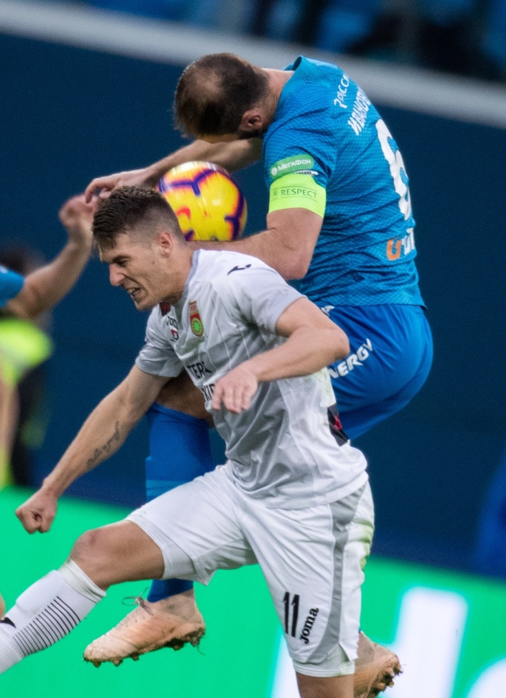 Российская Премьер-Лига 2018/19, 19-й тур, «Зенит» — «Уфа»