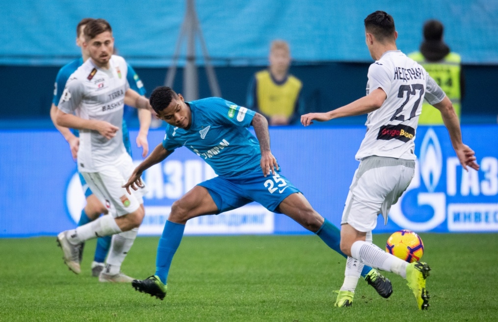 Российская Премьер-Лига 2018/19, 19-й тур, «Зенит» — «Уфа»