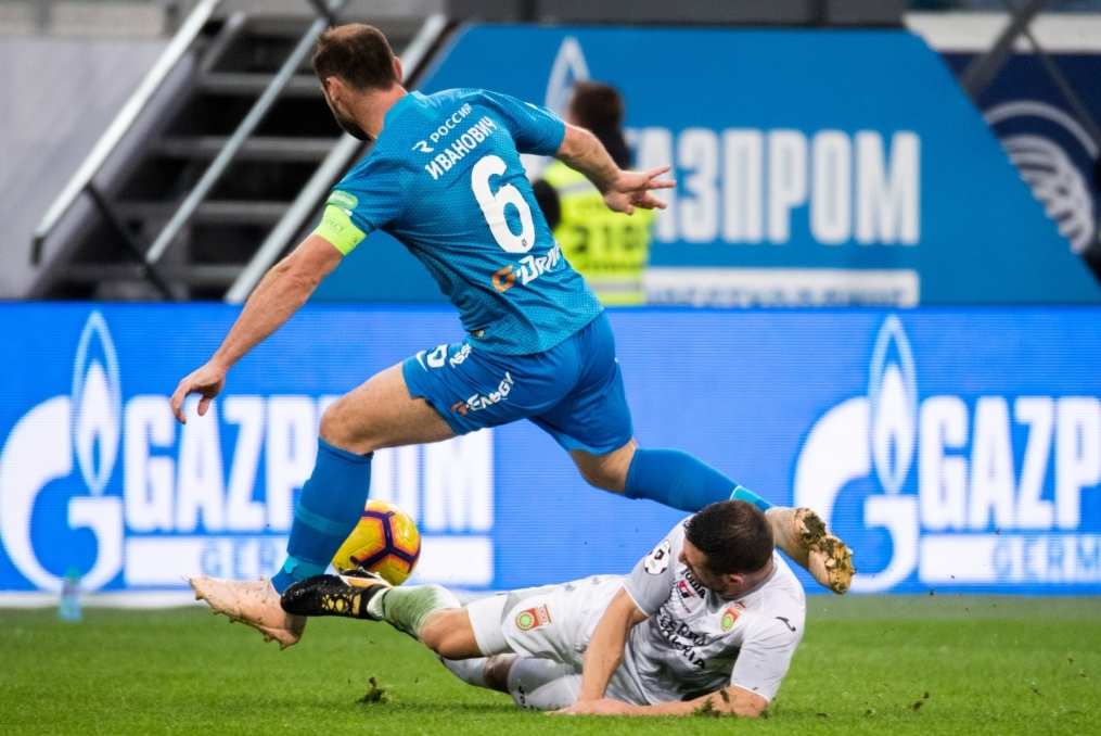 Российская Премьер-Лига 2018/19, 19-й тур, «Зенит» — «Уфа»