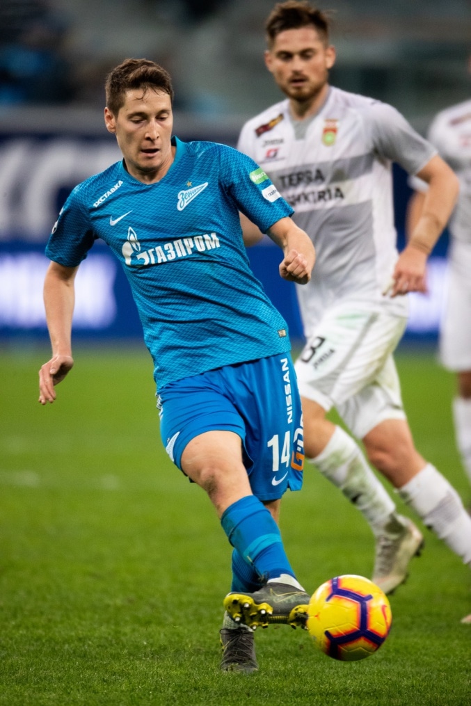 Российская Премьер-Лига 2018/19, 19-й тур, «Зенит» — «Уфа»