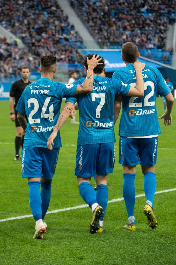 Российская Премьер-Лига 2018/19, 19-й тур, «Зенит» — «Уфа»