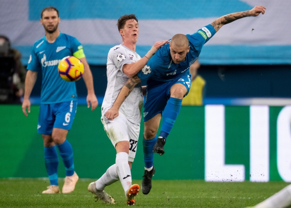 Российская Премьер-Лига 2018/19, 19-й тур, «Зенит» — «Уфа»