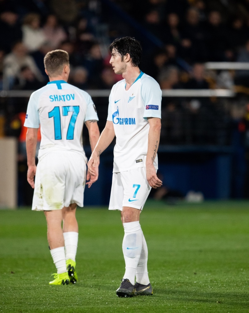 Лига Европы УЕФА 2018/19, 1/8-я финала, «Вильярреал» — «Зенит»