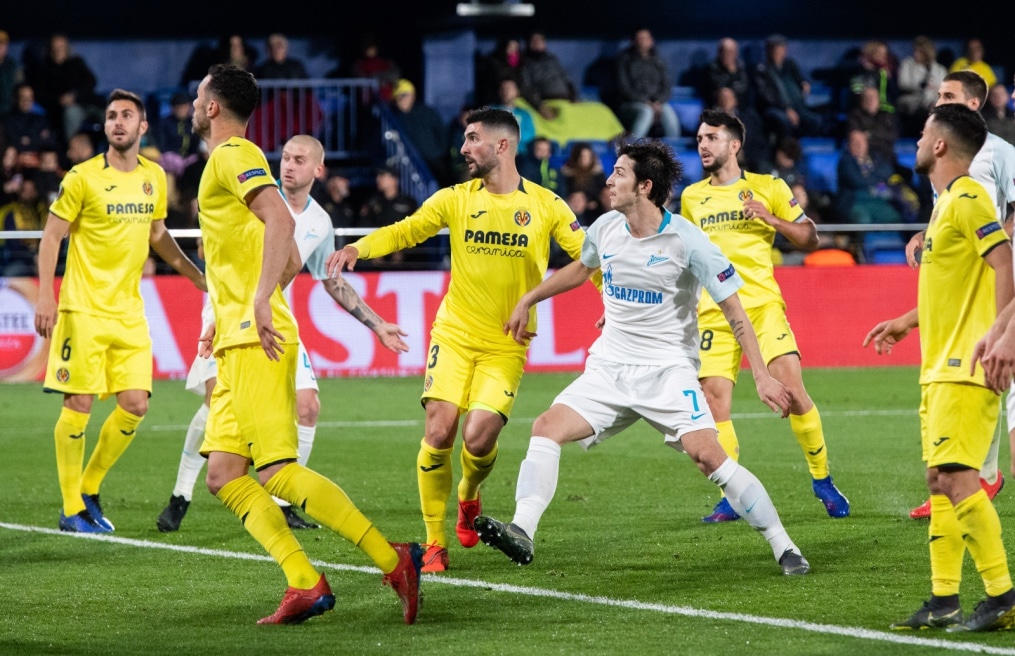 Лига Европы УЕФА 2018/19, 1/8-я финала, «Вильярреал» — «Зенит»