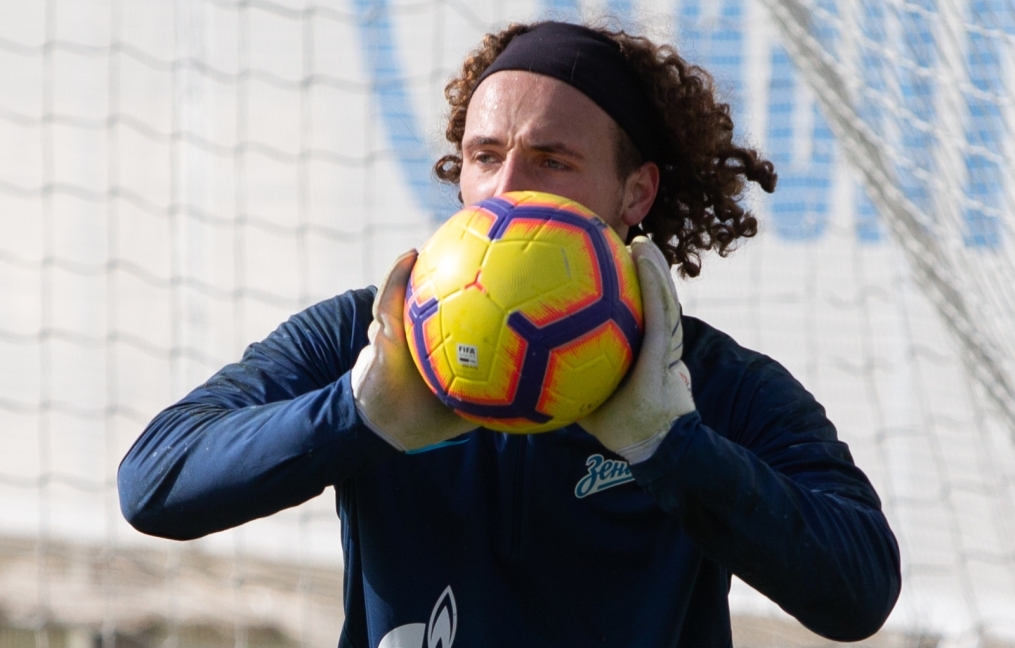 Тренировка «Зенита» перед матчем с «Аустрией»