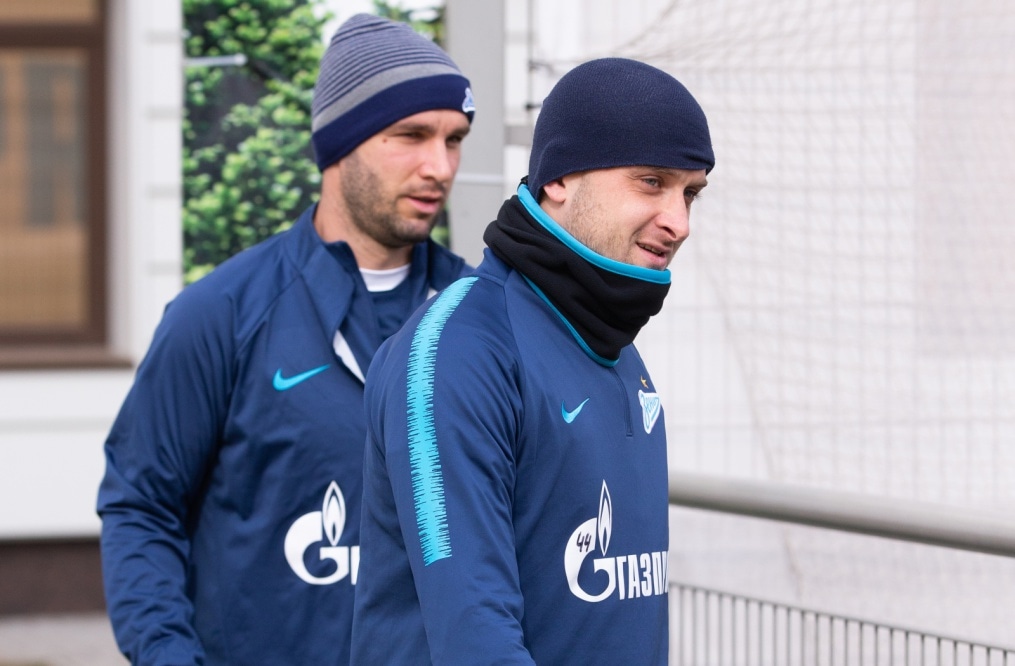 Открытая тренировка «Зенита» перед матчем с «Оренбургом»