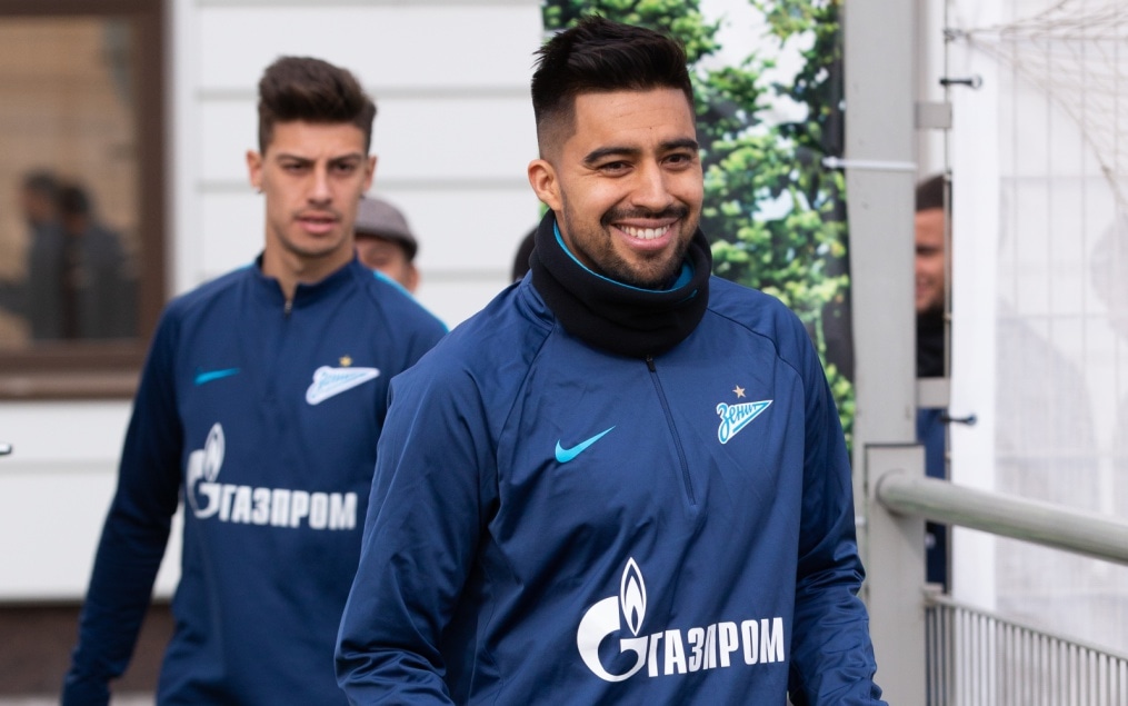 Открытая тренировка «Зенита» перед матчем с «Оренбургом»