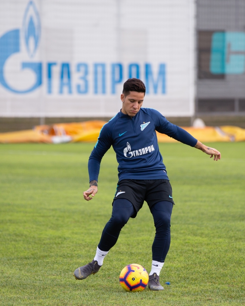 Открытая тренировка «Зенита» перед матчем с «Оренбургом»