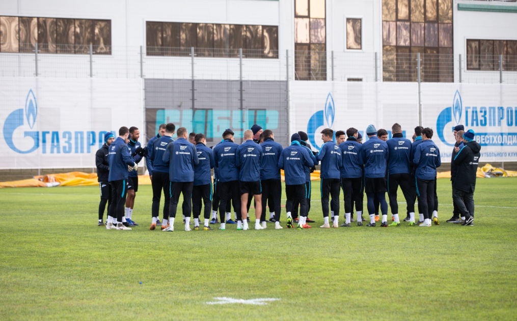 Открытая тренировка «Зенита» перед матчем с «Оренбургом»
