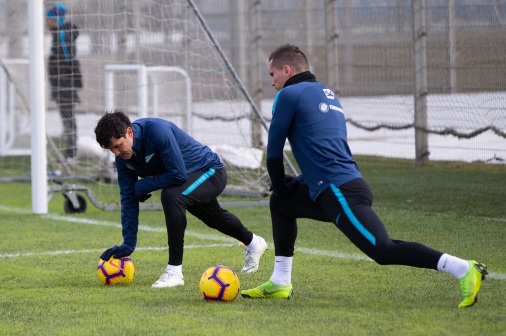 Открытая тренировка «Зенита» перед матчем с «Оренбургом»