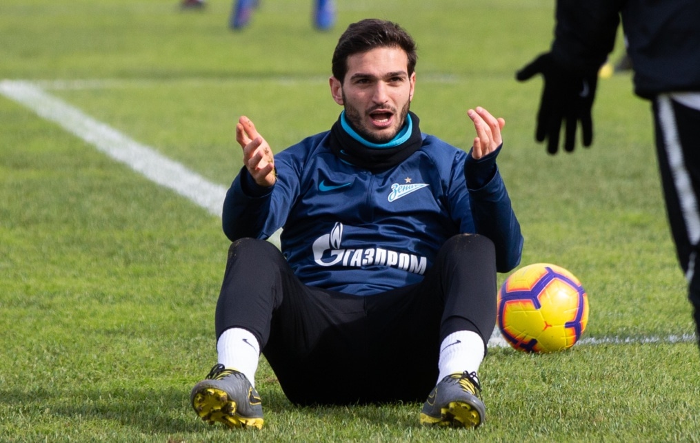 Открытая тренировка «Зенита» перед матчем с «Оренбургом»