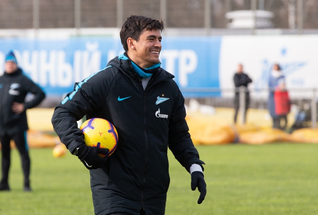 Открытая тренировка «Зенита» перед матчем с «Оренбургом»