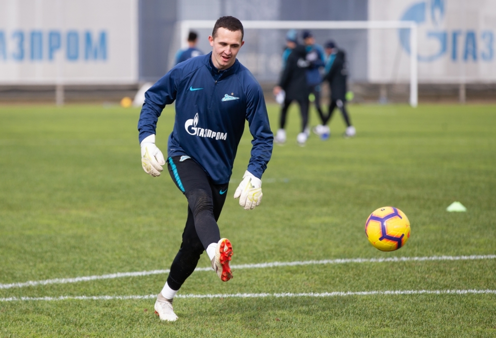 Открытая тренировка «Зенита» перед матчем с «Оренбургом»