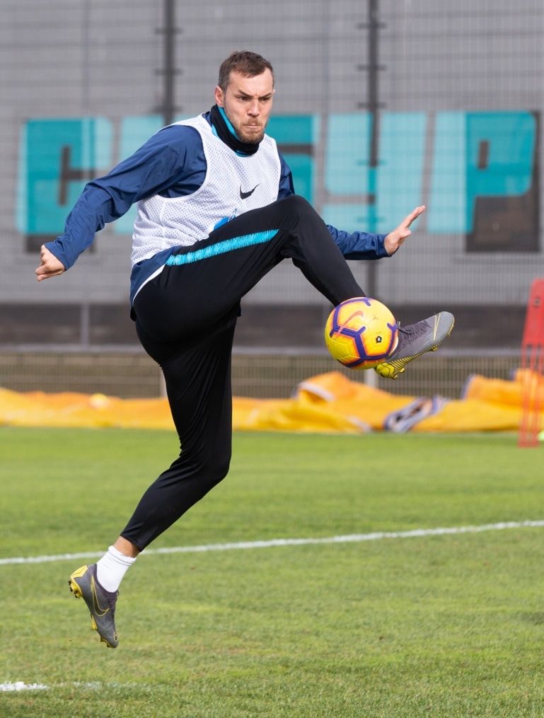 Открытая тренировка «Зенита» перед матчем с «Оренбургом»