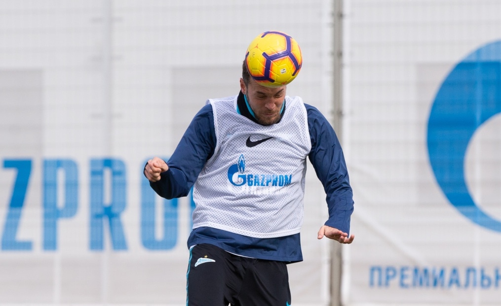 Открытая тренировка «Зенита» перед матчем с «Оренбургом»