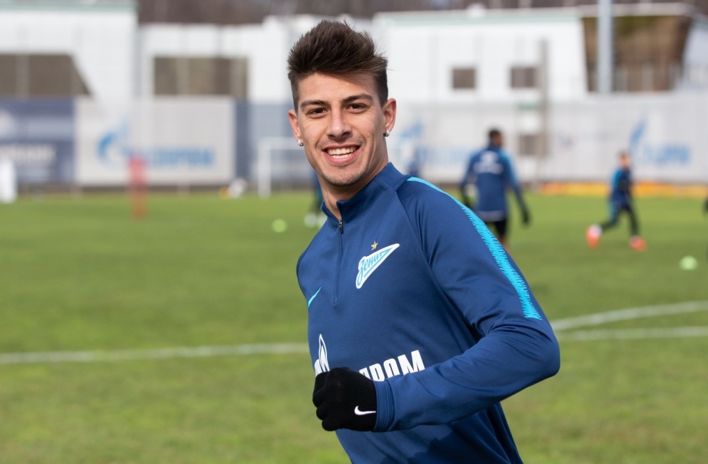 Открытая тренировка «Зенита» перед матчем с «Оренбургом»