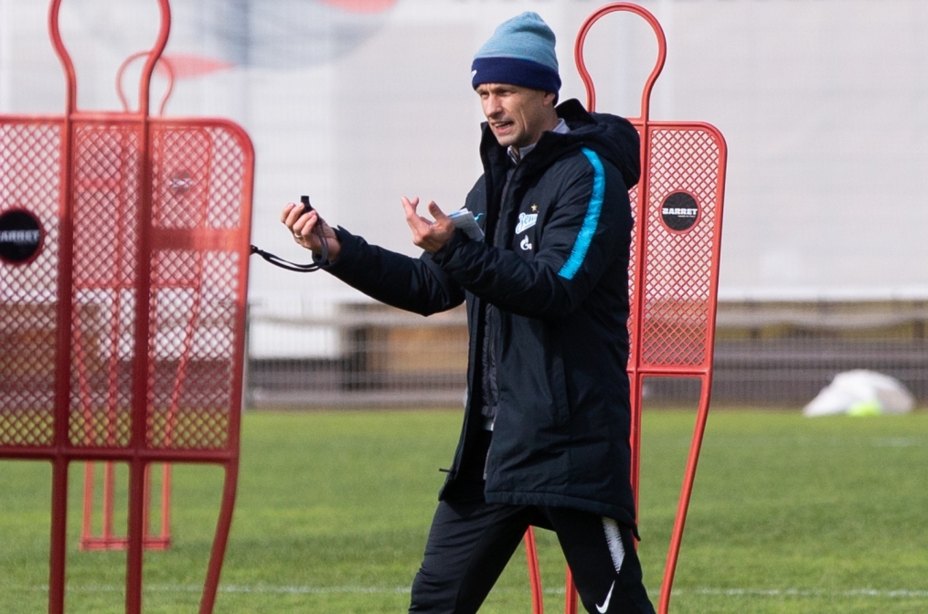 Открытая тренировка «Зенита» перед матчем с «Оренбургом»