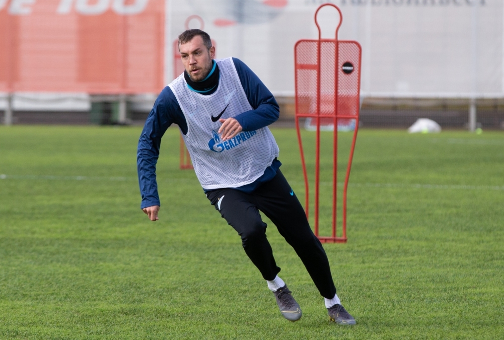 Открытая тренировка «Зенита» перед матчем с «Оренбургом»