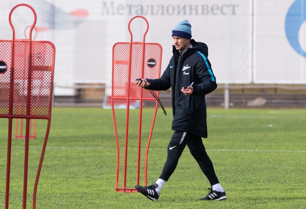 Открытая тренировка «Зенита» перед матчем с «Оренбургом»