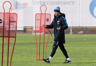 Открытая тренировка «Зенита» перед матчем с «Оренбургом»