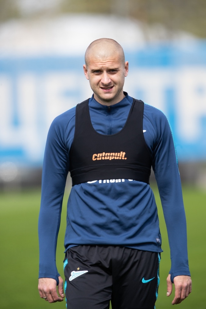 Открытая тренировка «Зенита» перед матчем с ЦСКА