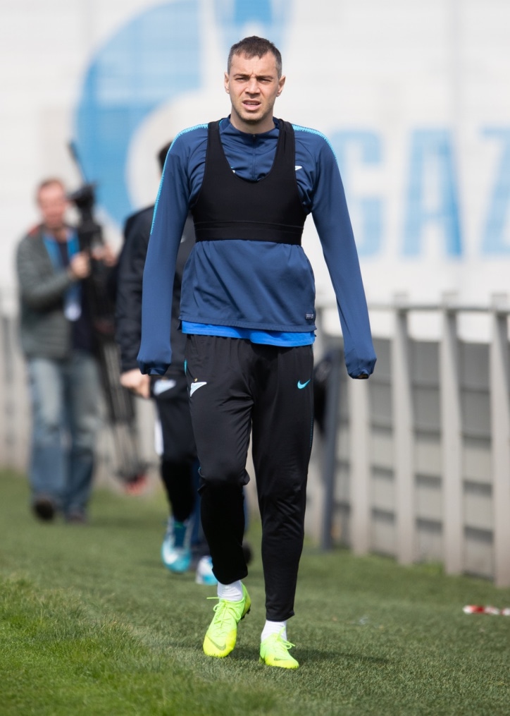 Открытая тренировка «Зенита» перед матчем с ЦСКА