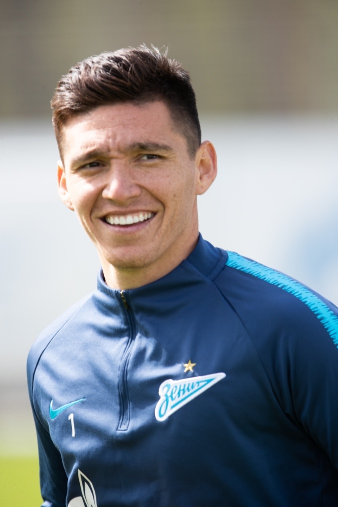 Открытая тренировка «Зенита» перед матчем с ЦСКА