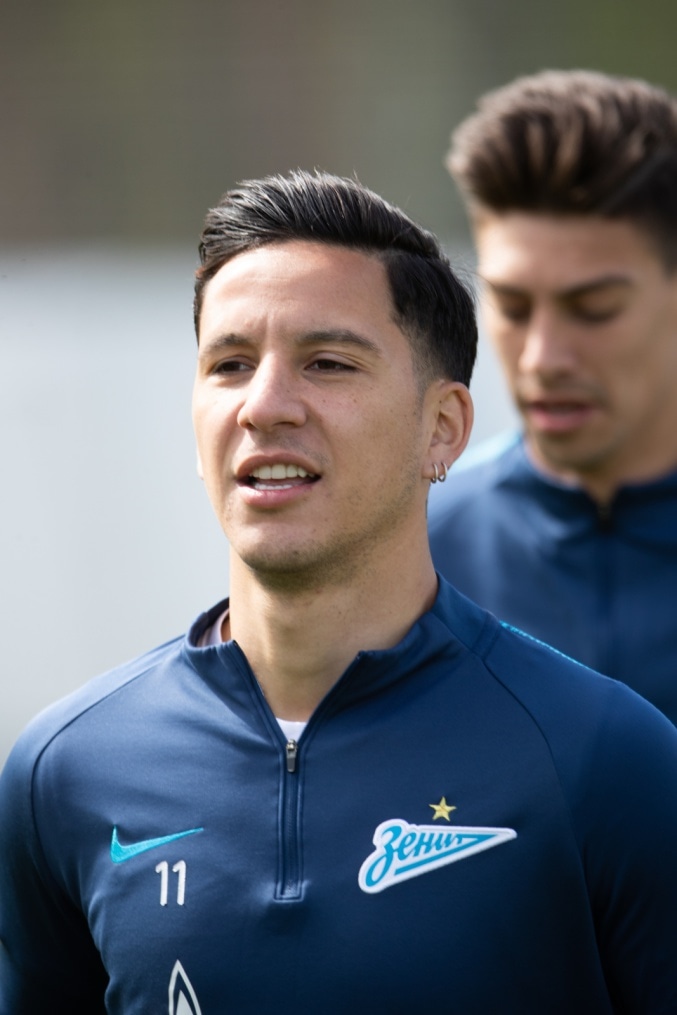 Открытая тренировка «Зенита» перед матчем с ЦСКА