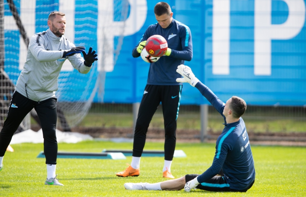 Открытая тренировка «Зенита» перед матчем с ЦСКА