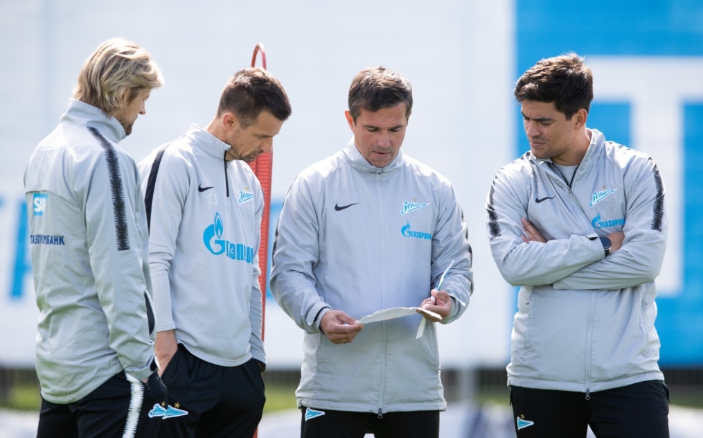 Открытая тренировка «Зенита» перед матчем с ЦСКА