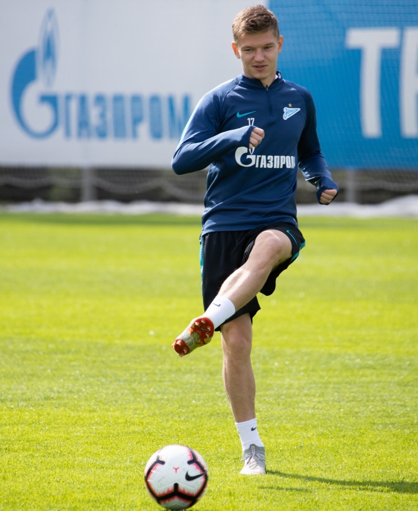 Открытая тренировка «Зенита» перед матчем с ЦСКА