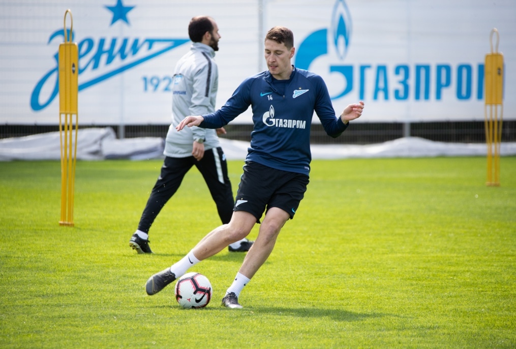 Открытая тренировка «Зенита» перед матчем с ЦСКА