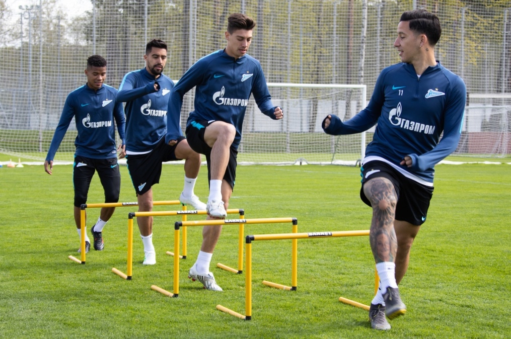 Открытая тренировка «Зенита» перед матчем с ЦСКА