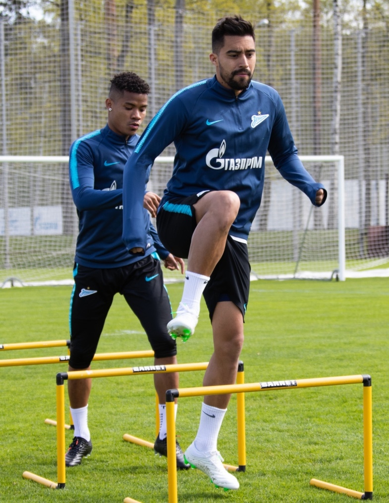 Открытая тренировка «Зенита» перед матчем с ЦСКА
