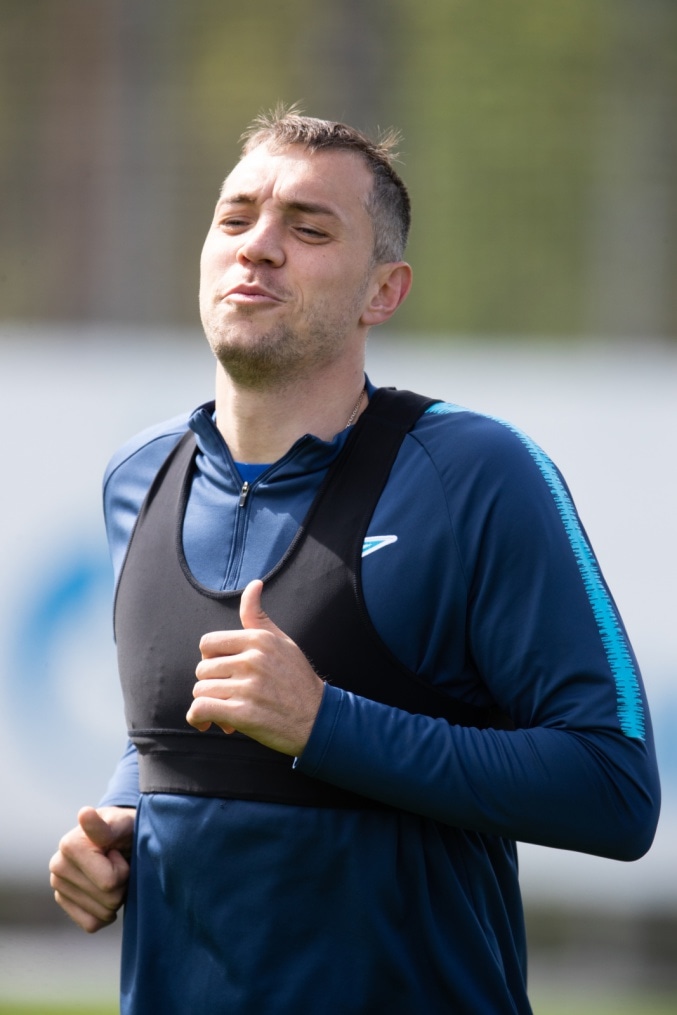 Открытая тренировка «Зенита» перед матчем с ЦСКА