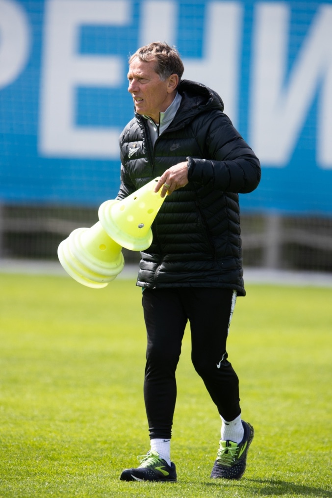 Открытая тренировка «Зенита» перед матчем с ЦСКА