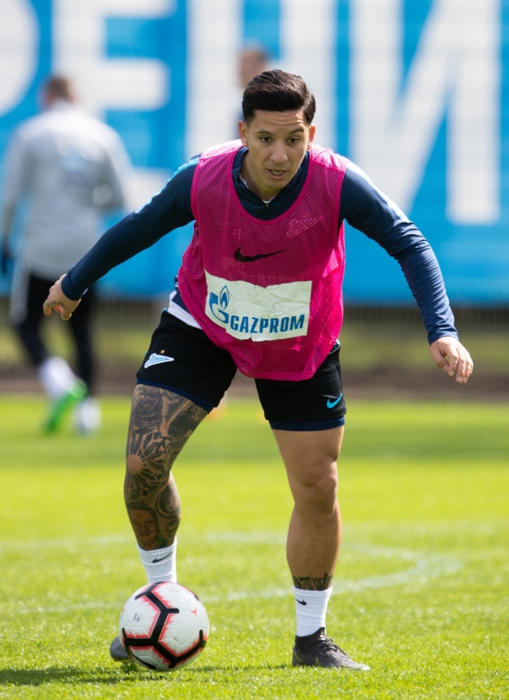 Открытая тренировка «Зенита» перед матчем с ЦСКА
