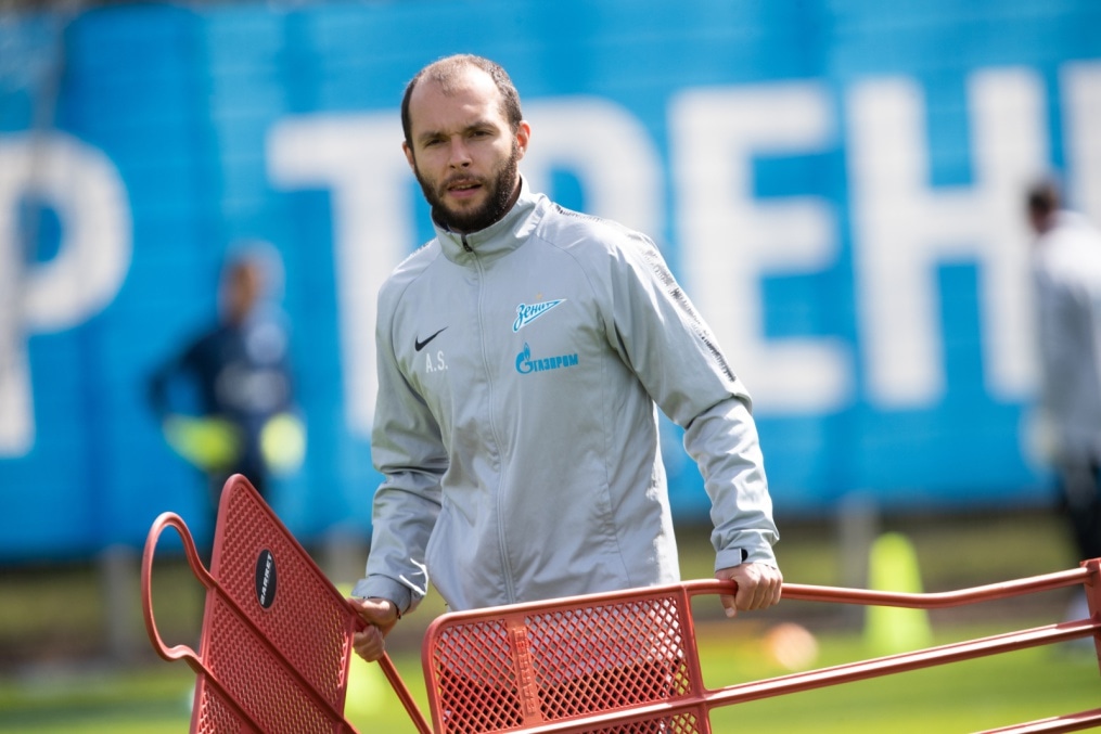 Открытая тренировка «Зенита» перед матчем с ЦСКА