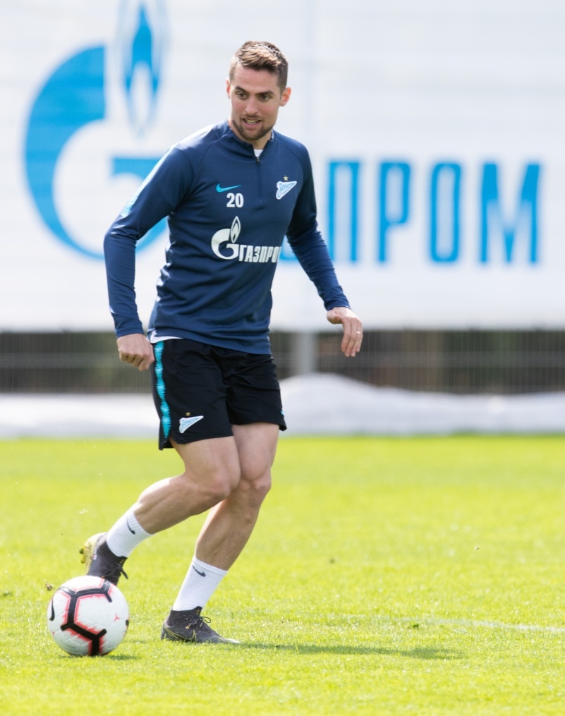 Открытая тренировка «Зенита» перед матчем с ЦСКА