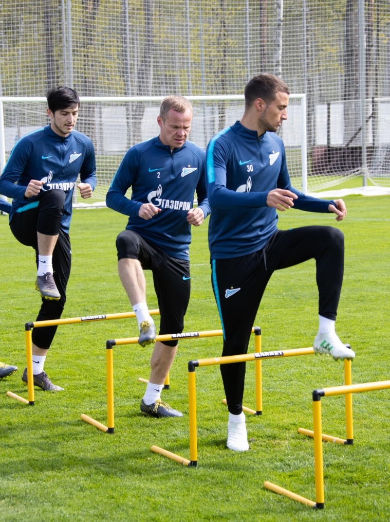 Открытая тренировка «Зенита» перед матчем с ЦСКА