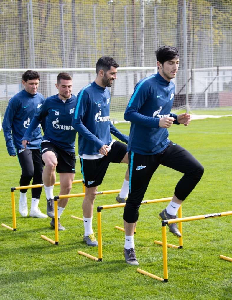 Открытая тренировка «Зенита» перед матчем с ЦСКА